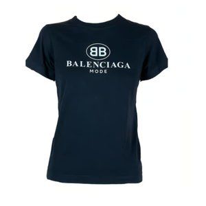 Authentic Black Balenciaga Womens Top Size Small